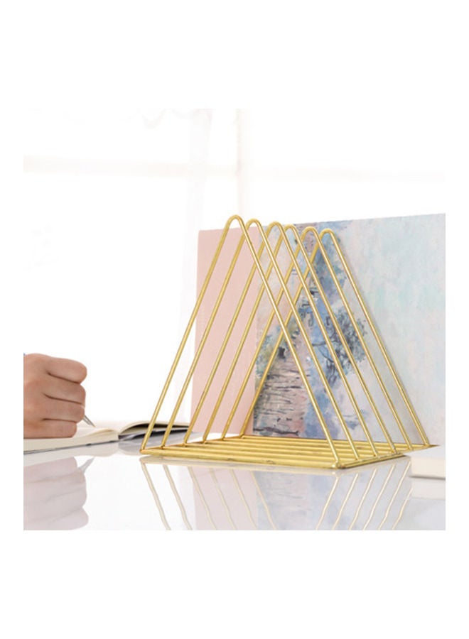 Iron Triangle Bookshelf Gold - Image 3