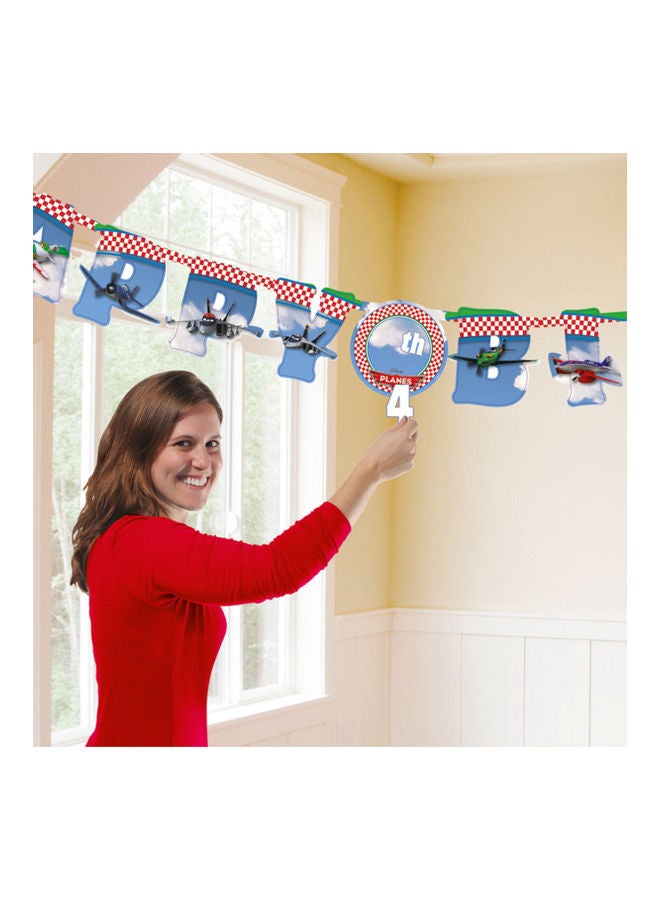 Riethmuller Disney Planes Themed Birthday Banner 1.82meter