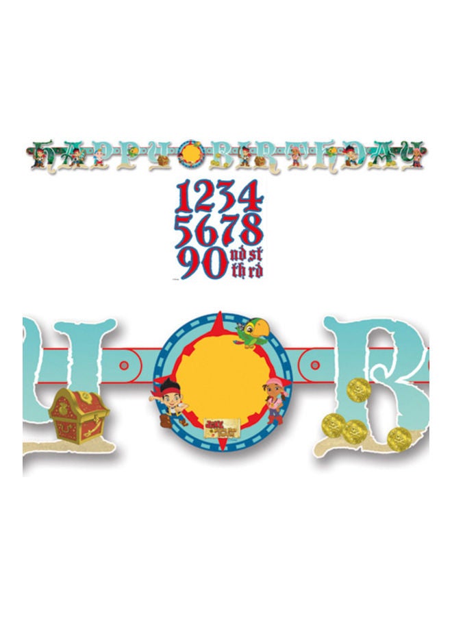 Jake & the Neverland Pirates Add an Age Letter Banner
