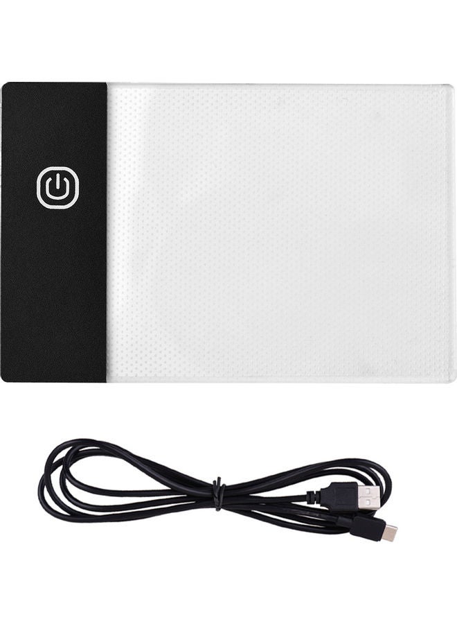 مجموعة كتاب قلاب مزود بلوحة ضوء LED وثقب للتثبيت أبيض - Image 2