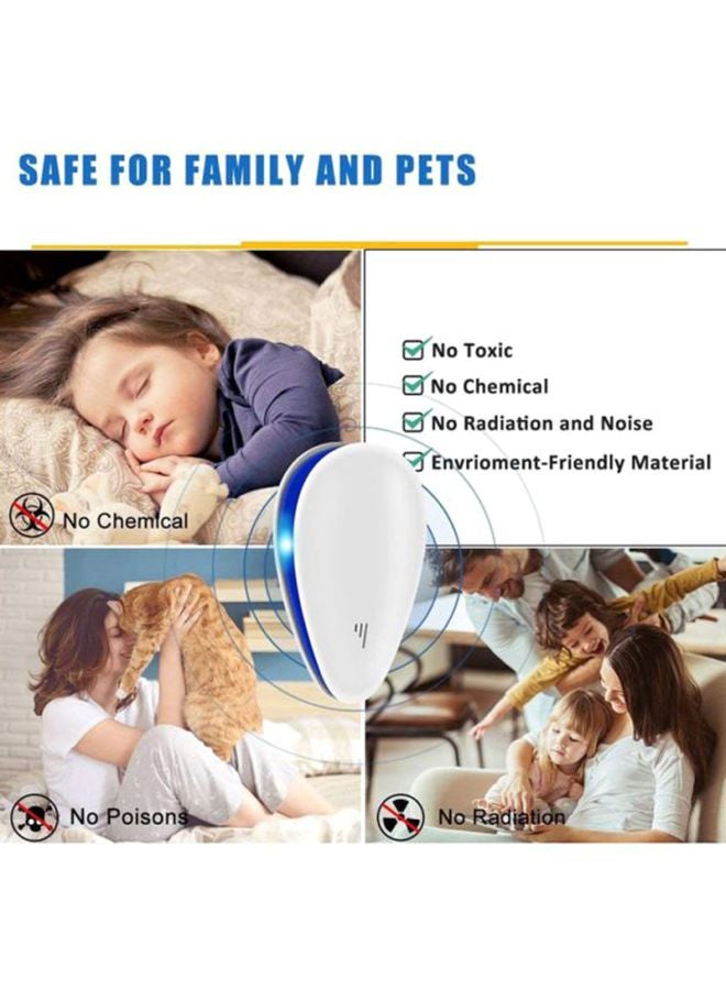 Beauenty Electric Mosquito Killer Lamp White/Blue 2.16x1x3.54inch - Image 4