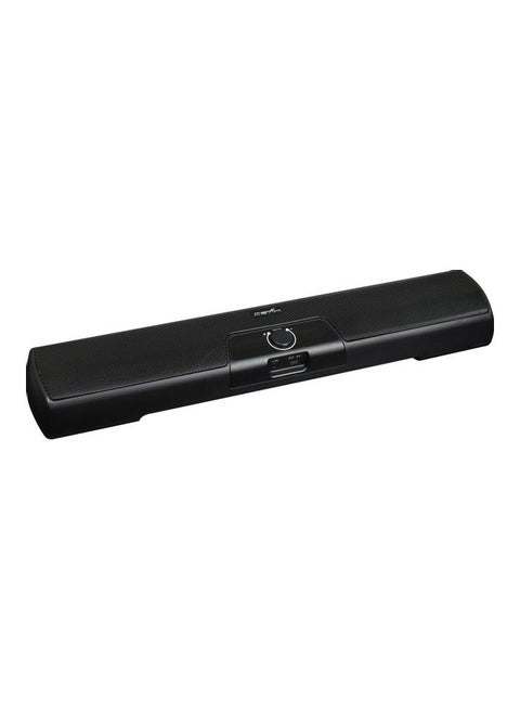 Wired USB Powered Soundbar PC Speaker Q3 Black