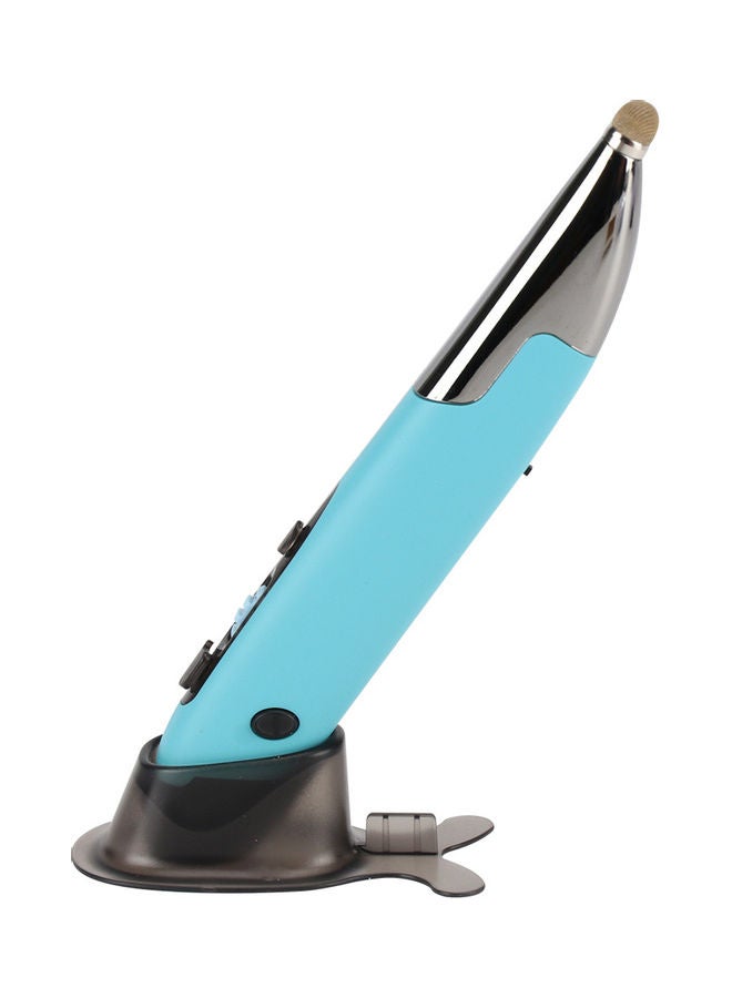 Three Mode Wireless Optical Pen Mouse Blue/Black - Image 1