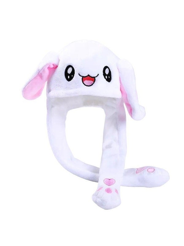 Rabbit Ear Plush Hat - Image 2