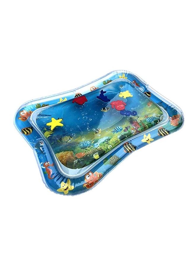 Voberry Inflatable Water Mat Blue/Green/Red 480x8x15cm - Image 1