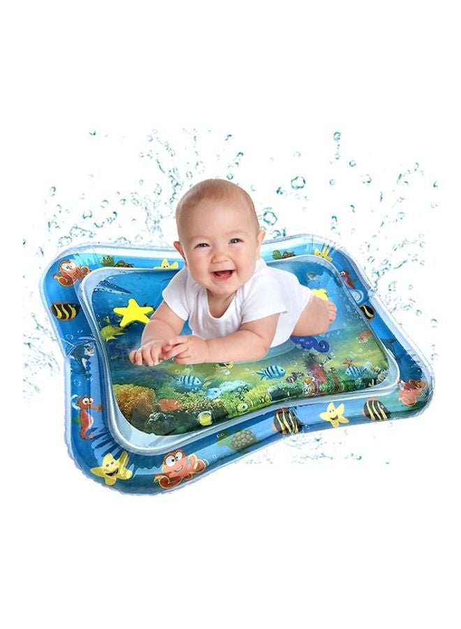 Voberry Inflatable Water Mat Blue/Green/Red 480x8x15cm - Image 2