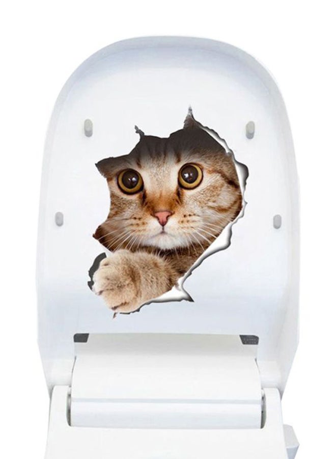 OUTAD Printed Toilet Sticker Multicolour 290x1x210centimeter - Image 2