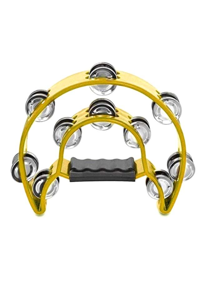 Mike Music Half Moon Shaped Tambourine  - Image 1