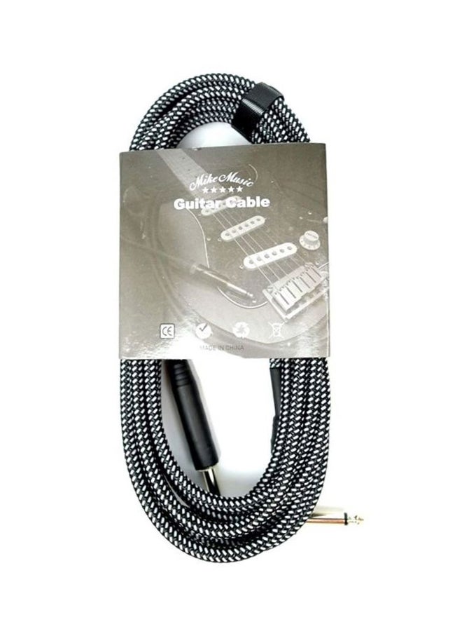 Mike Music Right-Angle Guitar Instrument Cable - Image 2