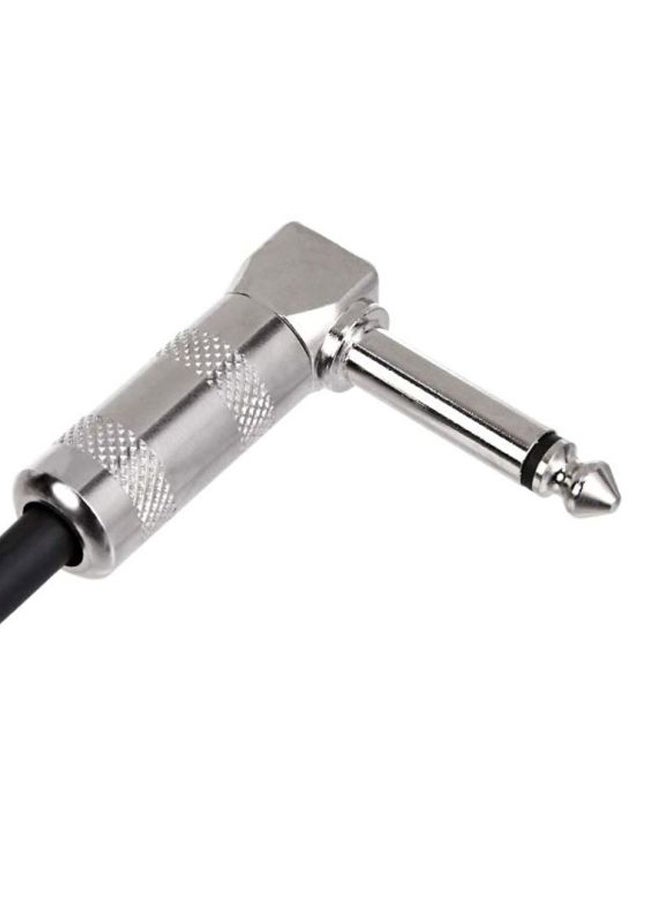 Mike Music Right-Angle Guitar Instrument Cable - Image 3