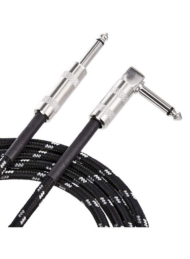 Mike Music Right-Angle Guitar Instrument Cable - Image 4