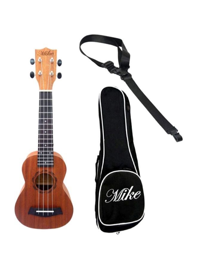 Mike Music Hawaii Guitar With Bag And Strap - Image 1