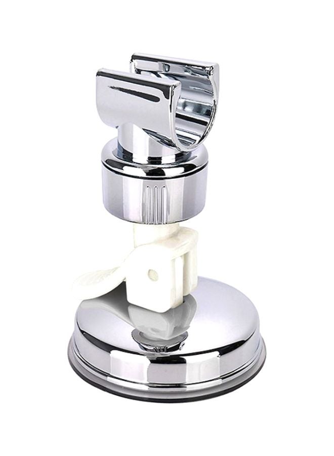 Voberry Adjustable Shower Holder Silver 8x5x1cm - Image 1