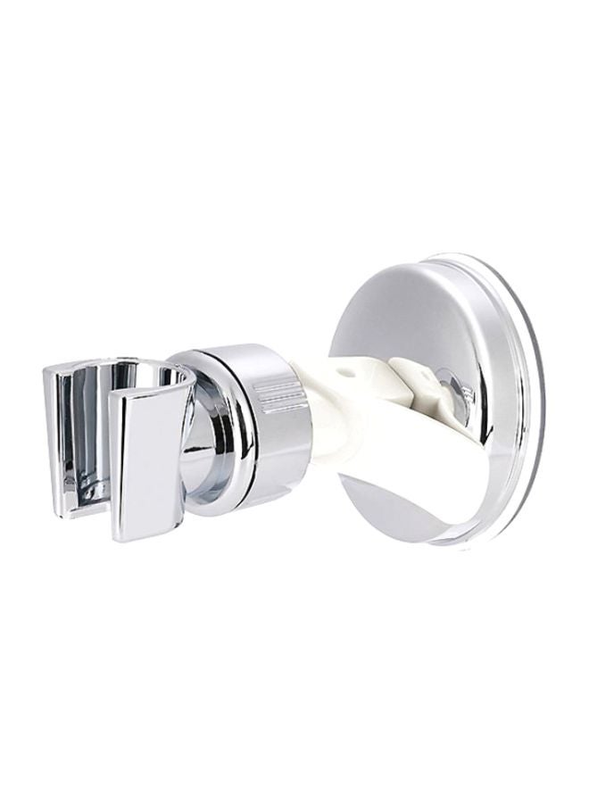Voberry Adjustable Shower Holder Silver 8x5x1cm - Image 2