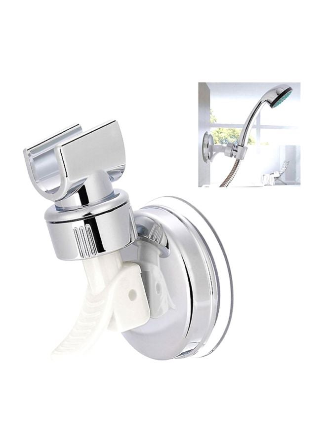 Voberry Adjustable Shower Holder Silver 8x5x1cm - Image 3
