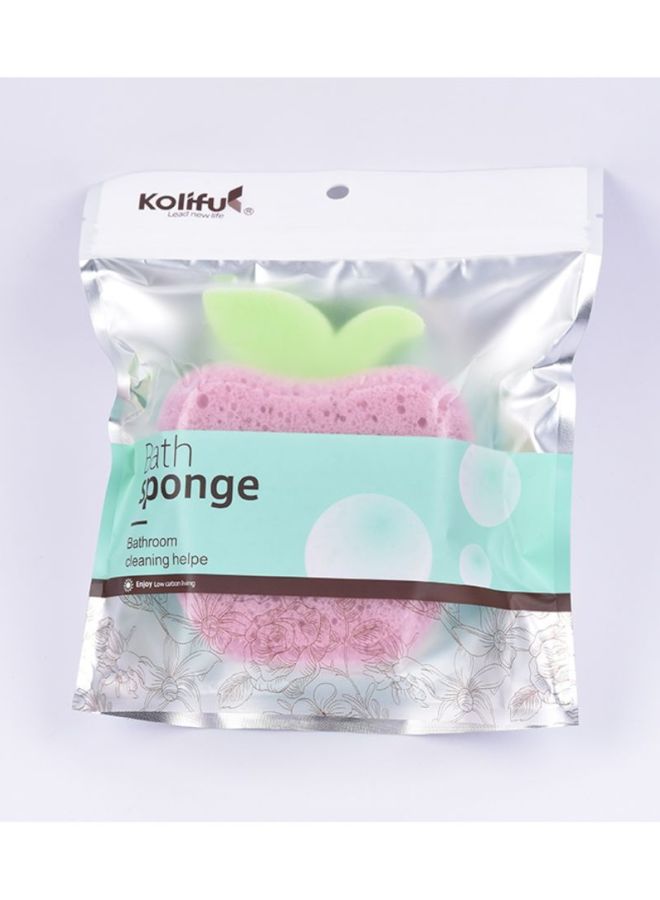 Home Concept Foam Bath Sponge Pink/Green/Blue 20x18x4centimeter  - Image 2
