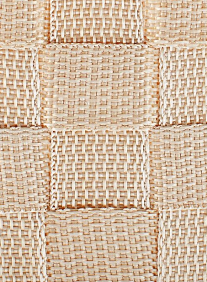 Home Box Fabric Strap Basket Beige 29x16x13cm  - Image 4