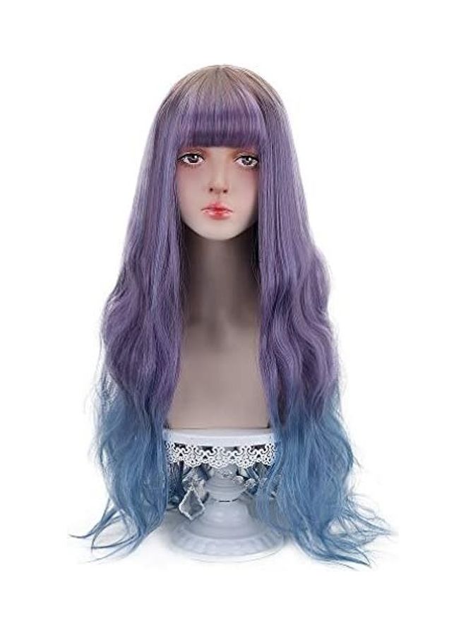 Long Synthetic Wigs For Women Multicolour 8inch