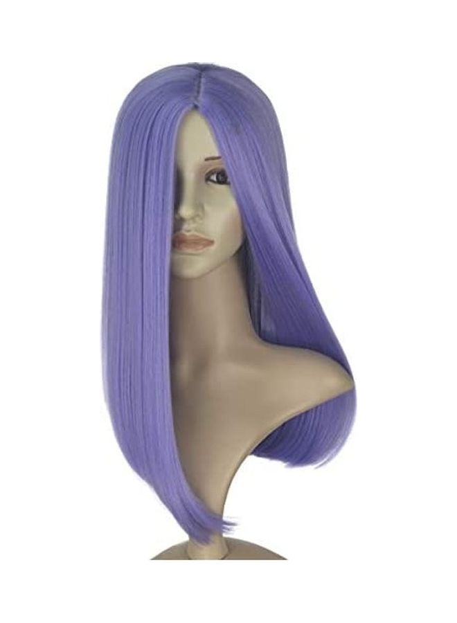 M MISS U HAIR Long Straight Wig Purple 8inch 