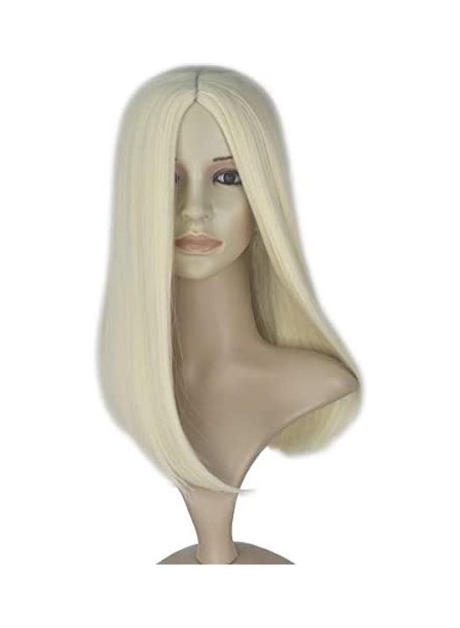 M MISS U HAIR Long Straight Hair Wigs Beige 8inch 