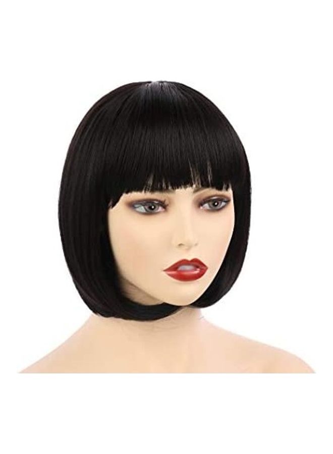 OneDor Short Straight Hair Black 10inch 