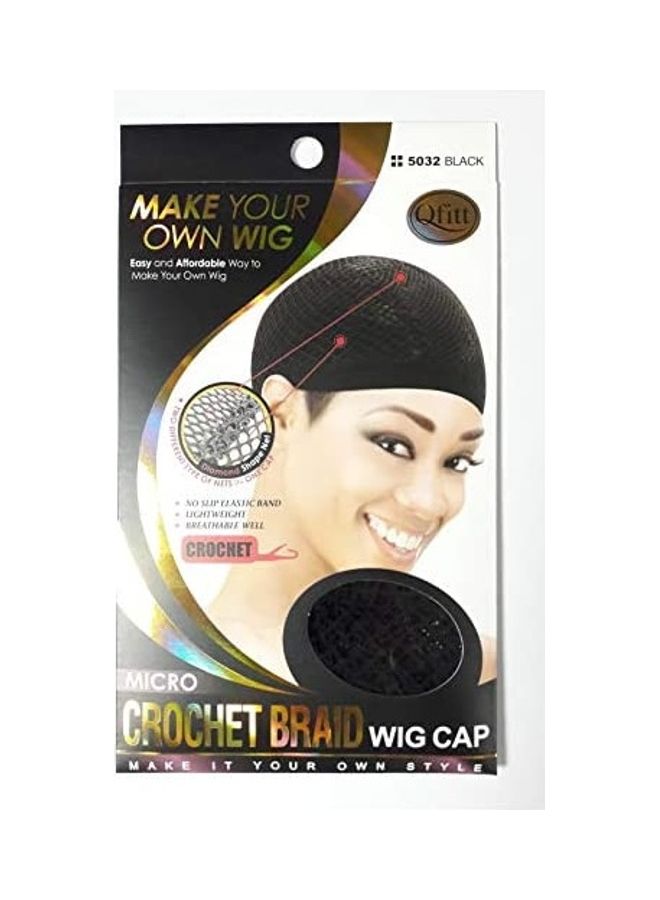 Micro Crochet Braid Wig Black 8inch - v1612073659/N44065607A_1