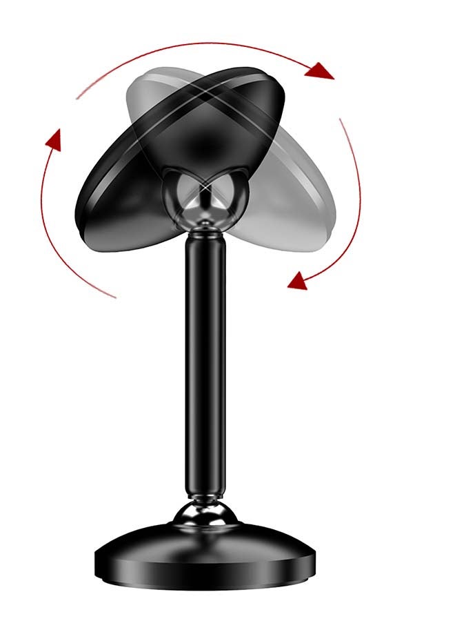 Earldom Magnetic Car Mobile Phone Holder Mount Black - Image 2