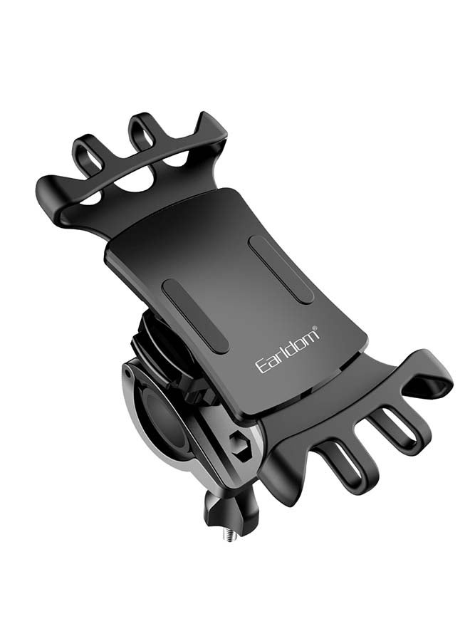 Earldom Universal Bicycle And Motorcycle Handlebars Phone Holder Black - Image 1