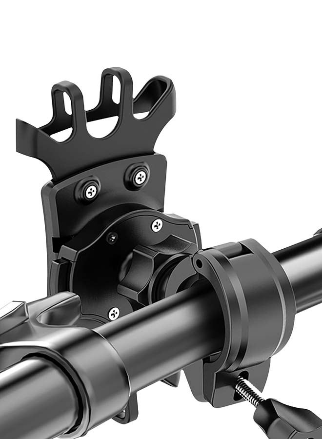 Earldom Universal Bicycle And Motorcycle Handlebars Phone Holder Black - Image 3