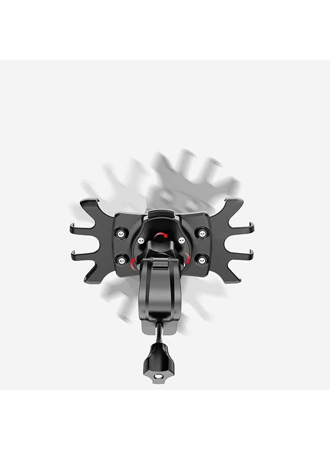 Earldom Universal Bicycle And Motorcycle Handlebars Phone Holder Black - Image 4