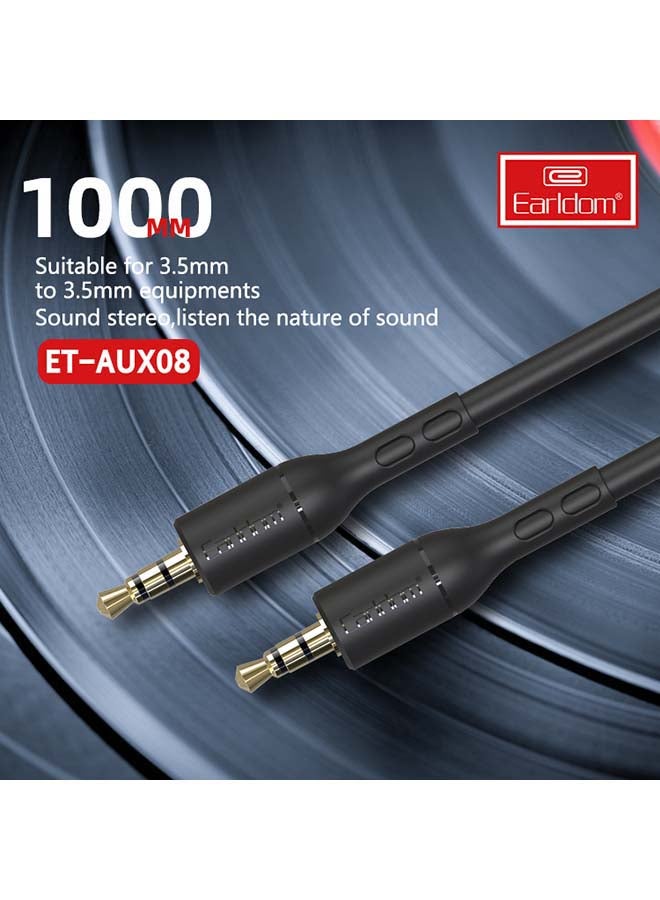 أيرلدوم كابل صوت Aux أسود - Image 4