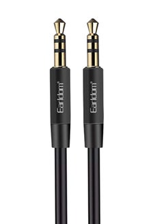 Earldom 3.5mm To 3.5mm AUX Audio Cable Black  - Image 1