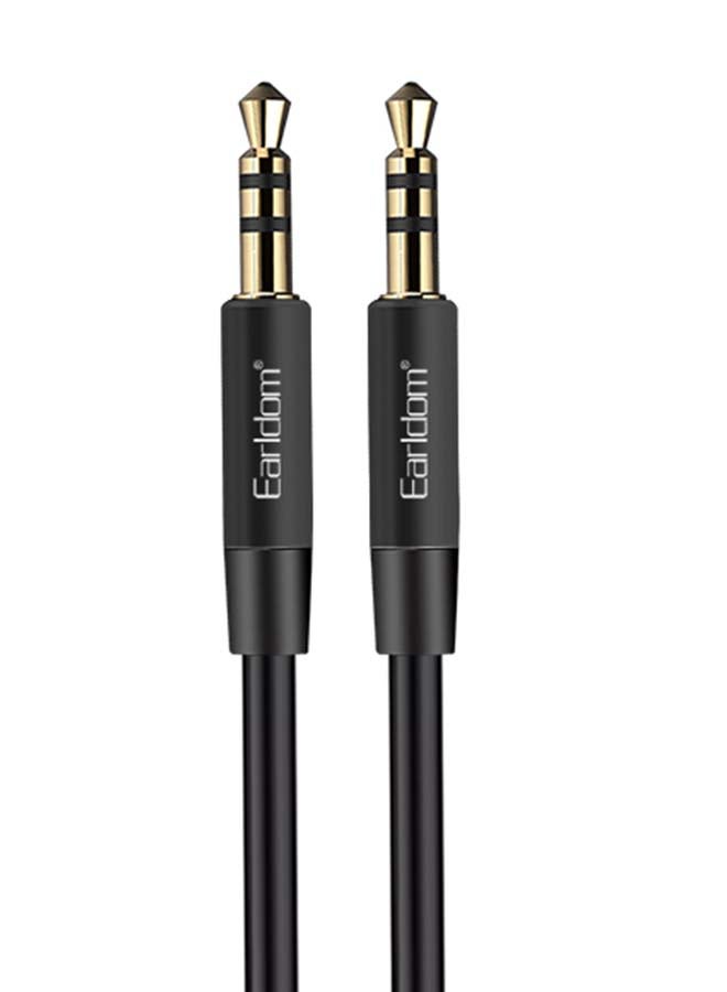 Earldom 3.5mm To 3.5mm AUX Audio Cable Black  - Image 1