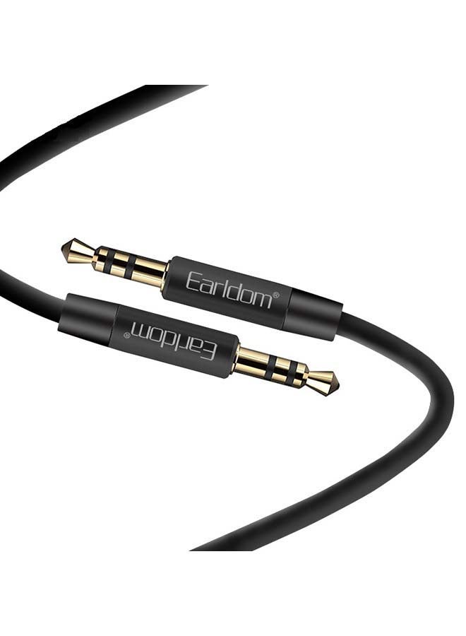 Earldom 3.5mm To 3.5mm AUX Audio Cable Black  - Image 2