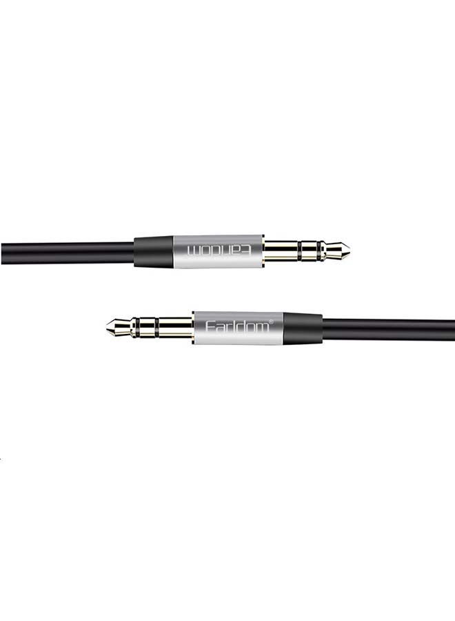 Earldom 3.5mm To 3.5mm AUX Audio Cable Silver - Image 3