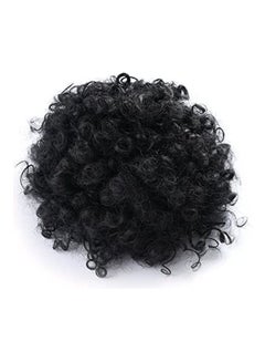 OneDor Short Curly Wrap Extension Black 8inch 
