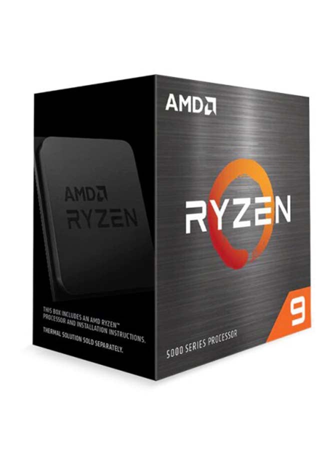 AMD - Ryzen 9 5900X, 12-core Desktop Processor, 24-Threads, 3.7 GHz Up to 4.8 GHz, Package AM4, Zen 3 Core Architecture, StoreMI Technology Black - Image 1