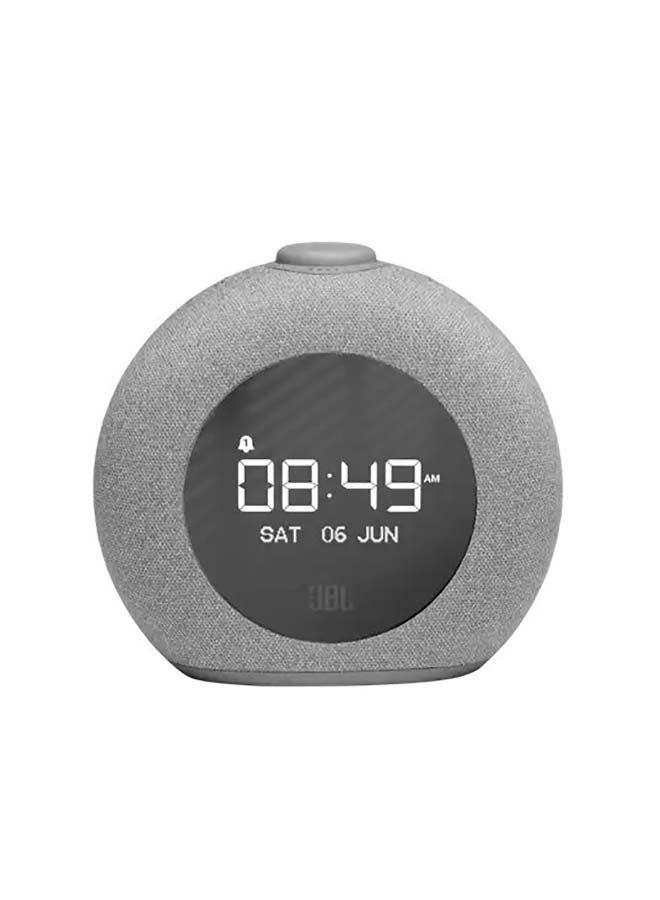 JBL - Bluetooth Clock Radio Speaker With FM Grey - Image 1