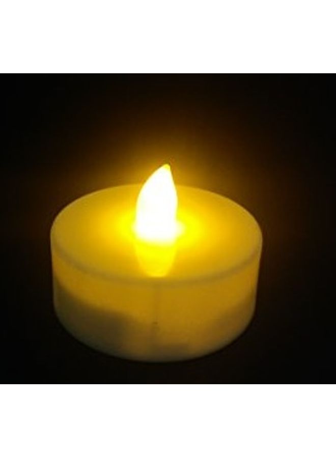 12-Piece Flameless LED Tea Light Candles White - Image 2