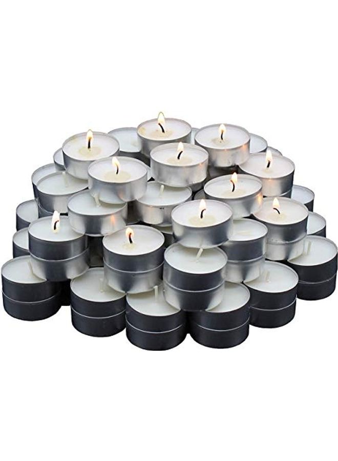 مجموعة مكونة من 42 شمعة Tealight معطرة متعدد الألوان - Image 1
