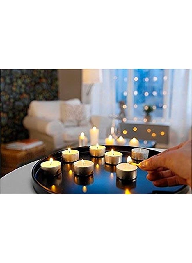 مجموعة مكونة من 42 شمعة Tealight معطرة متعدد الألوان - Image 2