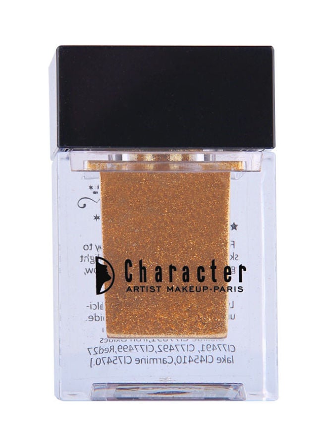 كاركتر جليتر لامع ذهبي - Image 1
