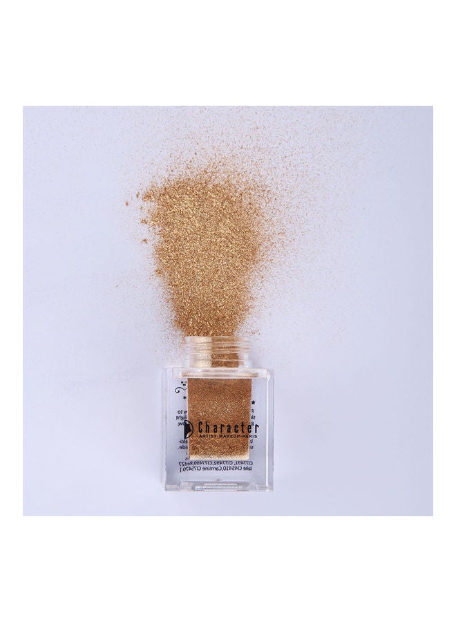 كاركتر جليتر لامع ذهبي - Image 2