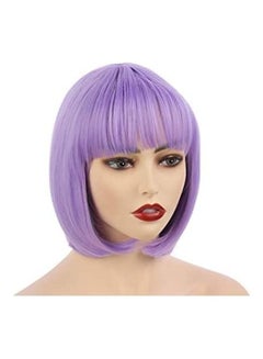 Short Straight Hair Purple 10inch - v1612081670/N44067724A_1