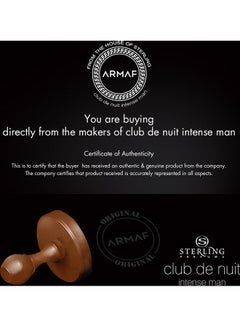 Armaf Club De Nuit Intense Gift Set EDT - 105, Perfume Body Spray - 200ml  - Image 5