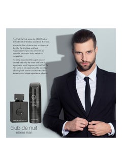Armaf Club De Nuit Intense Gift Set EDT - 105, Perfume Body Spray - 200ml  - Image 4