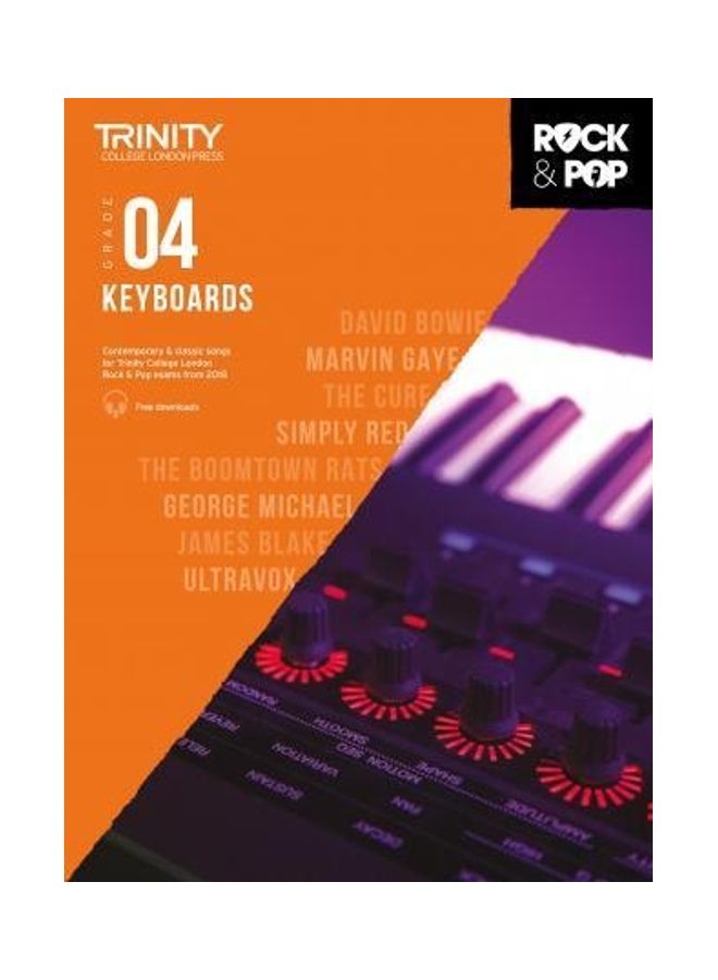 Trinity Rock & Pop Keyboards Gr.4 - 2018 paperback english - 43032.0