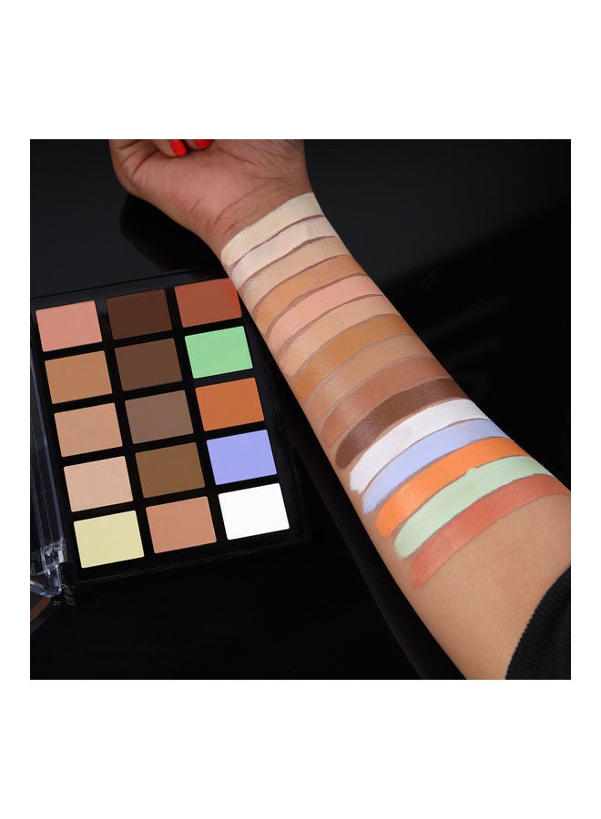 Character - 15-Shade Face Define Palette Multicolour - Image 1