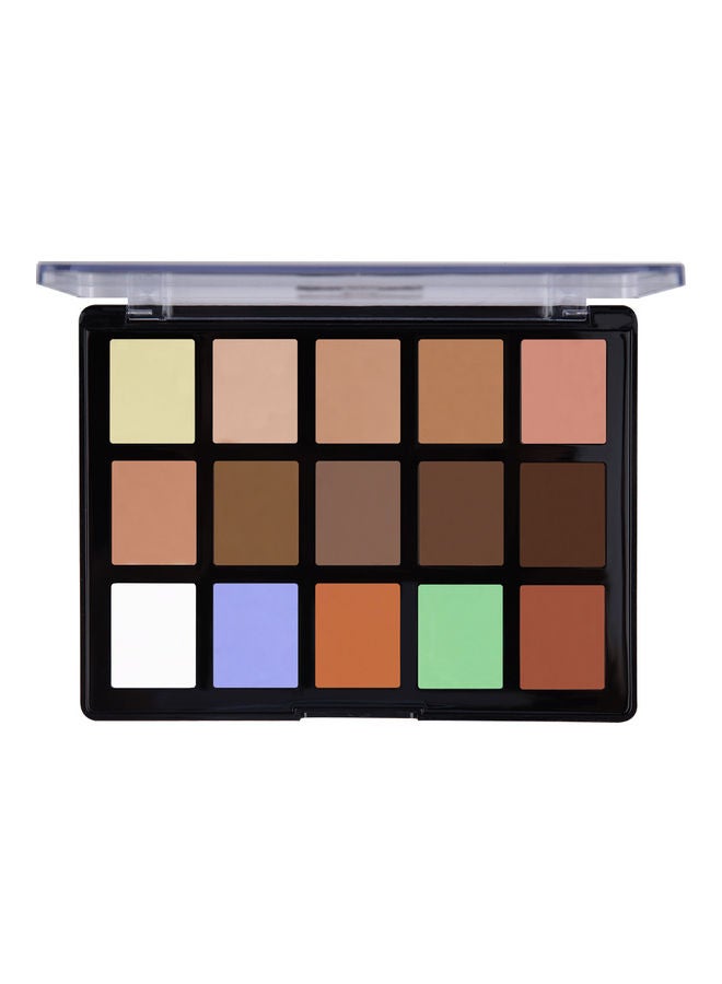 Character - 15-Shade Face Define Palette Multicolour - Image 1