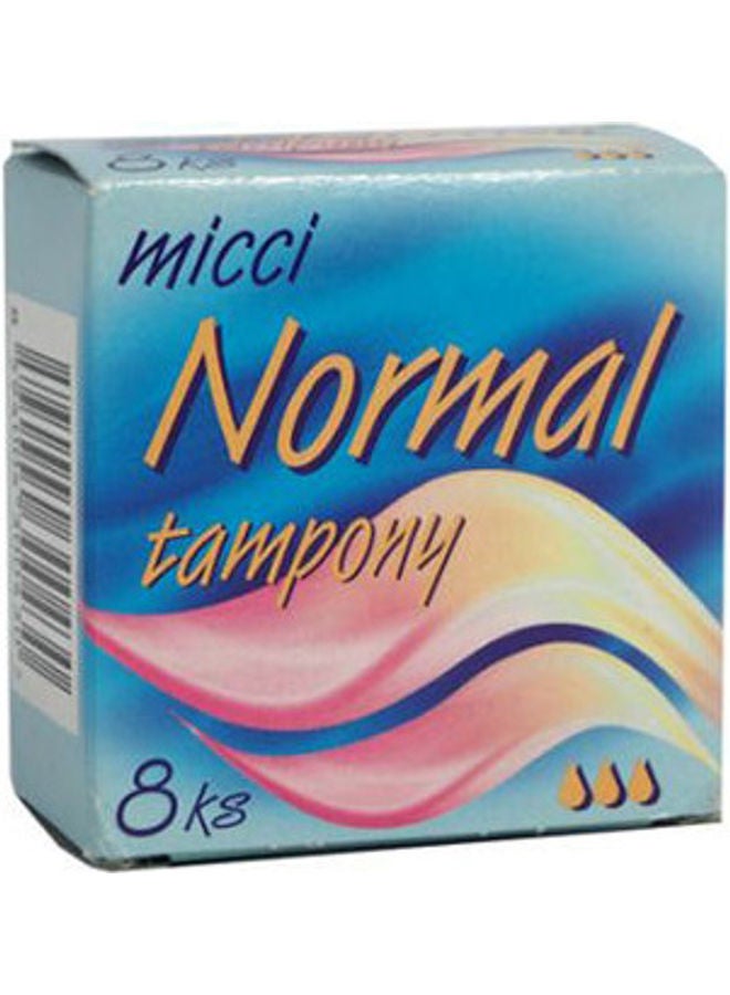 micci Tampon Normal 8 Ks White